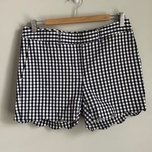 J. McLaughlin Petal Short in Gingham